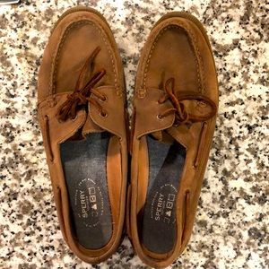 Brown Sperry Boat Style Shoes